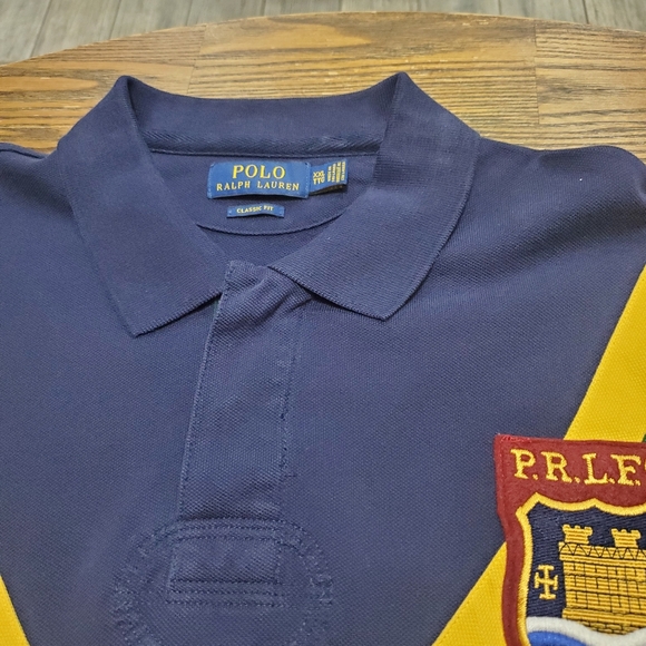 Navy Blue with Yellow and Green Accents - Picture 3 of 5